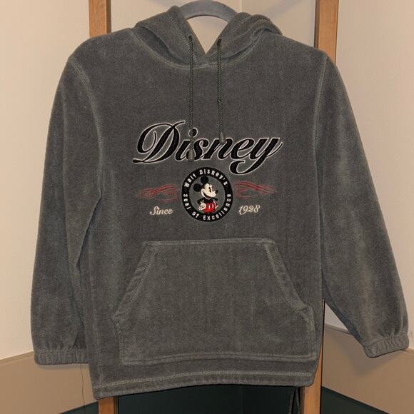 Disney Other - Disney Dark Green Fleece Kids Hoodie Size Small